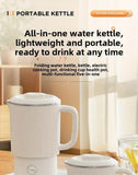 Travel Folding Kettle Outdoor Portable Small Folding Kettle 304 Stainless Steel Electric Kettle