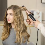 Heikki Vision 5-in-1 Curling Iron Set, including a curling comb and 4 interchangeable