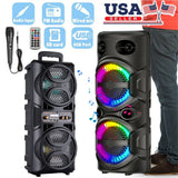 3000W Portable Bluetooth Speaker Sub woofer Heavy Bass Sound System