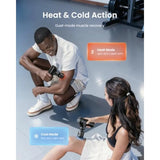 Mini Thermacool Massage Gun with Heat and Cold Professional Pocket-Sized