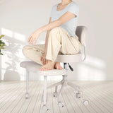 Cross Desk Chair with Lumbar Support and Height Adjustable,Desk Chair for Adults,Legged