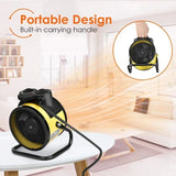 Portable Electric Heater and Fan 2 in 1 for Home Office Bedroom Use