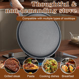 20cm Cast Iron Skillet Thickened Frying Pan Round Omelette Pan