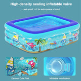 Inflatable Swimming Pool for Summer Outdoor Indoor