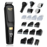 Beard Trimmer 20 Piece Mens Grooming Kit and Hair Clipper Electric Razor for Man Suitable for