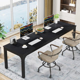 Tribesigns 78.7 Inches Extra Long Computer Desk 2 Person Desk, Double Long Desk