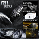 ATTACK SHARK R11 ULTRA Carbon Fiber Wireless 8K PAW3950MAX Gaming Mouse