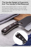 SHANGDAO Meat Cleaver Knife 7.8", Butcher Knife for Meat Cutting, High Quality steel