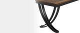 Rectangular Dining Table for 6-8, 78 inch Large Farmhouse Dinner Table