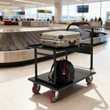 700lbs Folding Hand Truck Dolly Cart Foldable Push Cart