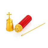 Grave Decorations for Cemetery, Greek Cross Candle Holder for Cemetery