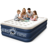 Air Mattress with Built in Pump, 18 Elevated Height, 48Hr LeakTested