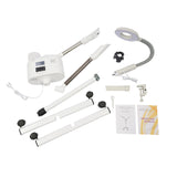 750W Professional 3-in-1 Dual-Head Facial Steamer w/LED Light & Magnifying Glass,