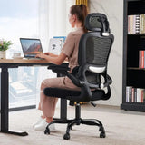 Ergonomic Mesh Desk Chair, 330 lbs Capacity, Comfortable Gaming Chair with Wheels