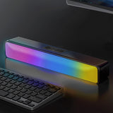 RGB Wireless Speaker Bluetooth Desktop Speaker USB Powered Computer Speaker