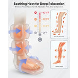 :Foot and Calf Massager for Circulation and Pain Relief - 9 Intensity,3 Heating