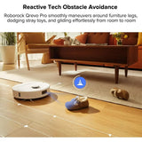 Qrevo Pro Robot Vacuum and Mop with lexiArm Design Edge Mopping