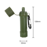 Multifunction Drinking Water Filtering Tools Camping Hiking Water Purifier Straw