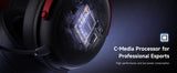 MCHOSE V9 Pro Wireless Gaming Headset 7.1Surround Sound Headphones