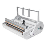 500W Automatic Sealing Machine for Sterilization Pouches 9.84in Width Dental Lab Sealer 6 Temp Levels 110V