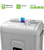 High-Security Micro-Cut 8-Sheet Paper, CD/DVD
