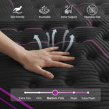 12"Gel Memory Foam Hybrid Pocket Spring Mattress Twin Full Queen King