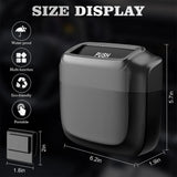 Integrated Car Side Door Trash Can Hanging Storage Box with Built-in Trash Bag