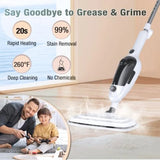 11-in-1 Steam Mop, Powerful Handheld Steam Cleaner for Home w/ 23FT Cord