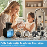 Automatic Liquid Soap Dispenser 17oz Touchless Rechargeable with 4-Level Adjustable & Level