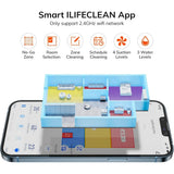 Self Emptying Robot Vacuum and Mop Combo w/ WiFi Alexa App Control