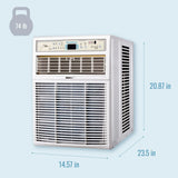 10,000 BTU Window Air Conditioner with Dehumidifier, 115V for Bedroom