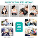 Shiatsu Neck and Shoulder Massager Heated Back Massager For Waist Leg