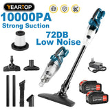 10000PA Electric Vacuum Cleaner Cordless Handheld For Makita 18V Battery