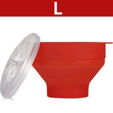 Silicone Microwave Popcorn Popper BPA Free Collapsible Popcorn Bowl Microwavable