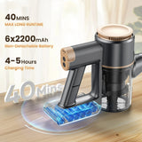 INSE 25Kpa Cordless Lightweight Stick Vacuum with Rechargeable Battery