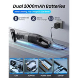 Handheld Vacuum Cordless 26 000 Pa High Power Suction Portable for Home