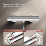 Thermostatic mixing valve, thermostatic device for hot and cold shower, automatic temperature control