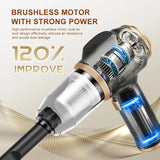 Cordless Handheld Vacuum Cleaner Can Absorb Dust Debris Pet Hair