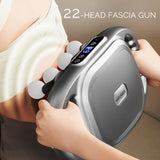 22-Head Fascia Body Massage Gun Back, Neck and Waist Massager