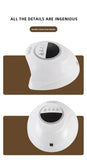 320W UV LED Nail Lamp 72LEDS Gel Polish Drying Lamp with Automatic Sensing 4 Timer Professional Nail