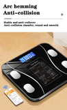 Body Fat Scale Smart Wireless Digital Bathroom Weight Scale Body Composition Analyzer With Smartphone