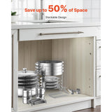SucceBuy 5 Qt 2 4 Pack Chafing Dish Buffet Set Stainless Steel Chafer with 4 Full Size Pans
