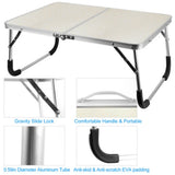 Foldable Laptop Table Notebook Bed Portable Folding Laptop Computer Desk