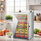Fruit and Meat Dehydrator with 18 Stainless Steel Trays Stainless Steel Dehydrator Machine