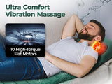 Full Body Massage Mat w/ Heat, Detachable Massager Pad Deep Tissue Pain
