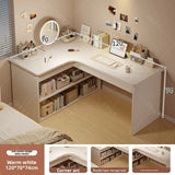 Firm Computer Desk, Bookshelf, Integrated Corner Workbench