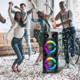 3000W Portable Bluetooth Speaker Sub woofer Heavy Bass Sound System