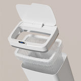 15/18L Smart Sensor Trash Can Quiet Automatic Trash Bin Rechargeable