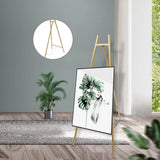118CM Large Wood Tripod Gold Foldable Artist Easel Floor Stand