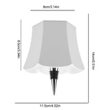 Wireless Bottle Table Lamp 3-color and Stepless Dimming Night Lamp 2000mAh Desk Lamps